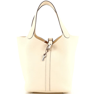 Hermes Picotin Lock Bag Clemence MM