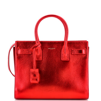 Saint Laurent Sac de Jour Bag Leather Baby