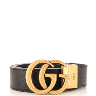 Gucci GG Marmont Reversible Belt Leather Wide