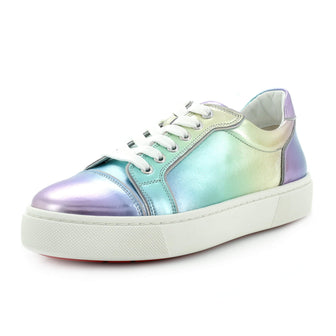 Christian Louboutin Women's Vieirissima Sneakers Metallic Leather