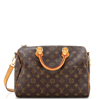 Louis Vuitton Speedy Bandouliere Bag Monogram Canvas 30