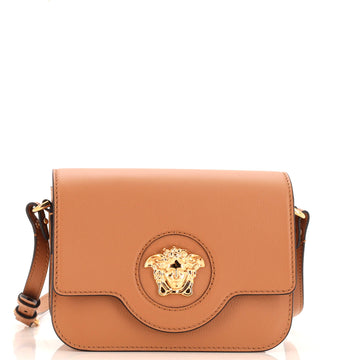 Versace La Medusa Flap Shoulder Bag Leather Small