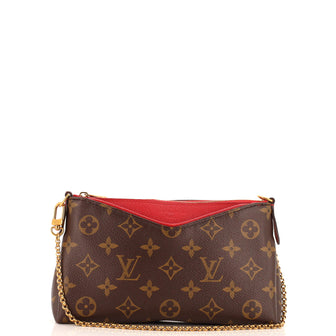 Louis Vuitton Pallas Clutch Monogram Canvas