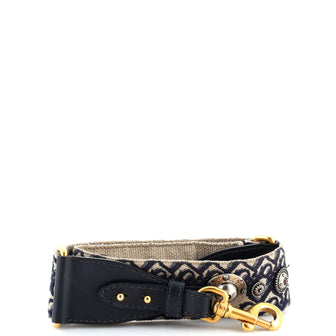 Christian Dior Shoulder Strap Embellished Oblique Canvas