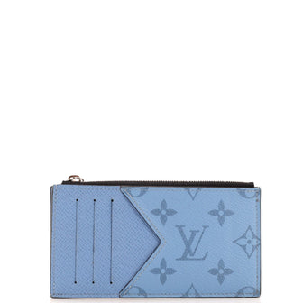 Louis Vuitton Coin Card Holder Monogram Taigarama