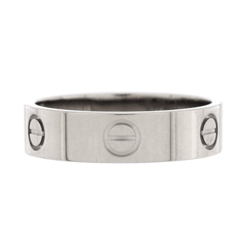 Cartier Love Band Ring 18K White Gold