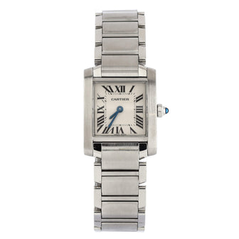 Cartier Tank Francaise Quartz Watch Stainless Steel 20