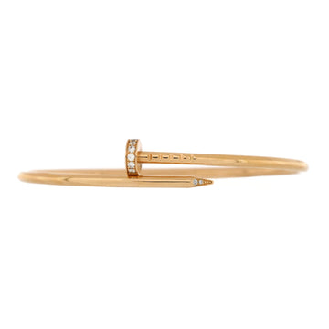Cartier Juste un Clou Bracelet 18K Rose Gold with Diamonds Small