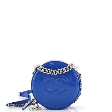 Chanel Round as Earth Crossbody Bag Patent