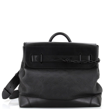 Louis Vuitton Steamer Bag Monogram Taurillon Leather PM