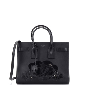 Saint Laurent Sac de Jour Bag Patchwork Leather Small