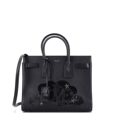Saint Laurent Sac de Jour Bag Patchwork Leather Small