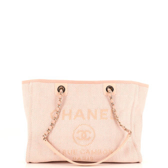 Chanel Deauville Tote Mixed Fibers Small