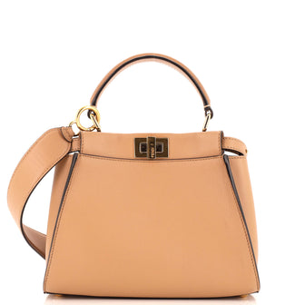 Fendi Peekaboo Iconic Bag Leather Mini