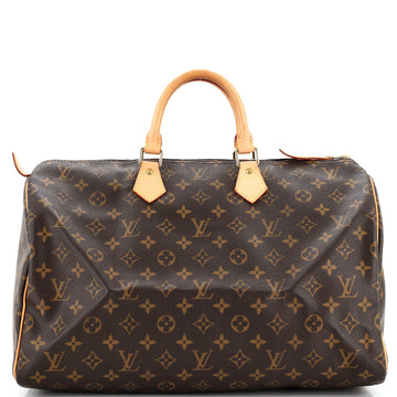 Louis Vuitton Speedy Handbag Monogram Canvas 40