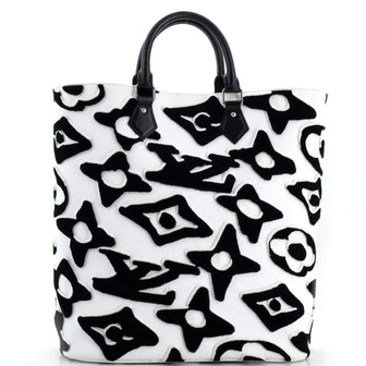 Louis Vuitton Cabas Limited Edition Urs Fischer Tufted Monogram Canvas