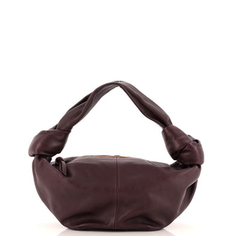 Bottega Veneta Double Knot Hobo Leather Mini