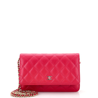 Chanel Wallet on Chain Quilted Caviar