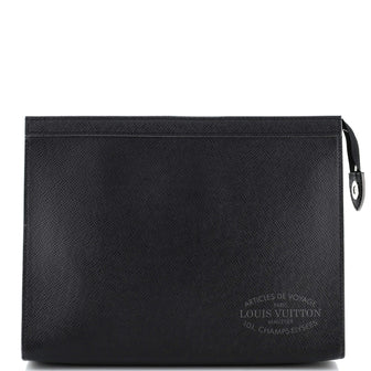 Louis Vuitton Pochette Voyage Limited Edition Malletier Taiga Leather MM