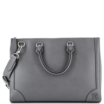 Louis Vuitton Slim Briefcase Taiga Leather