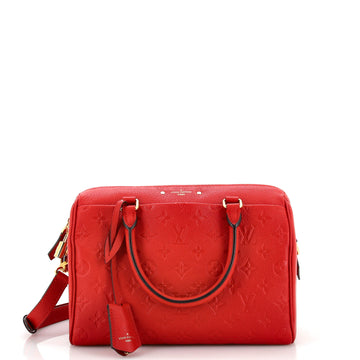 Louis Vuitton Speedy Bandouliere NM Bag Monogram Empreinte Leather 25