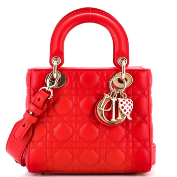 Christian Dior My ABCDior Lady Dior Bag Cannage Quilt Lambskin