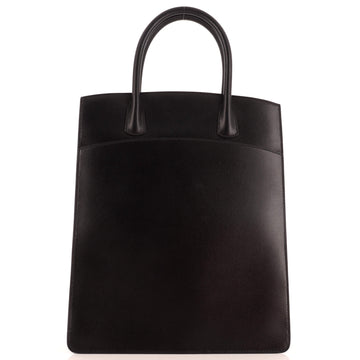 Hermes White Bus Bag Leather 30