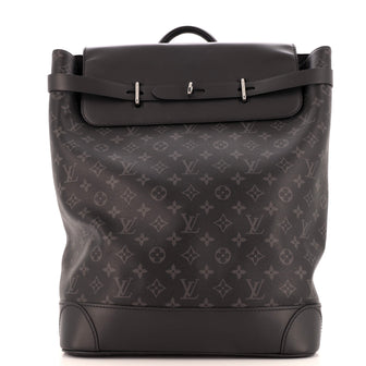 Louis Vuitton Steamer Backpack Monogram Eclipse Canvas