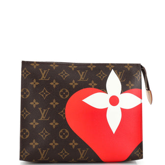 Louis Vuitton Toiletry Pouch Limited Edition Game On Monogram Canvas 26