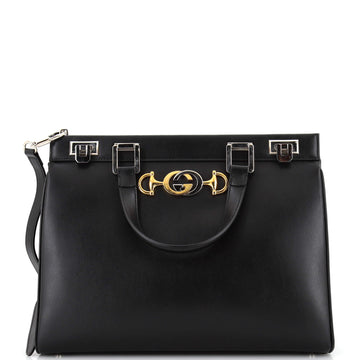 Gucci Zumi Top Handle Bag Leather Medium