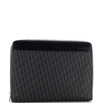 Christian Dior Homme Organizer Pouch Diorissimo Coated Canvas