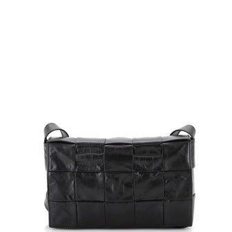 Bottega Veneta Cassette Crossbody Bag Stretch Maxi Intrecciato Leather