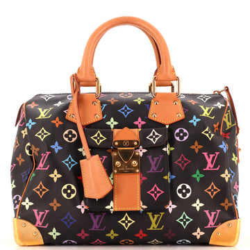Louis Vuitton Speedy Handbag Monogram Multicolor 30