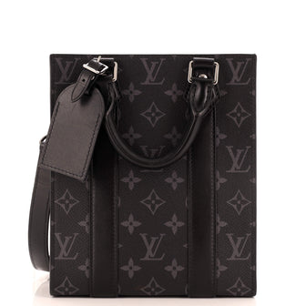 Louis Vuitton Sac Plat Bag Monogram Eclipse Canvas Mini