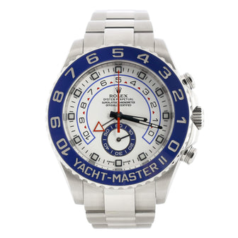 Rolex Oyster Perpetual Yacht-Master II Chronograph Automatic Watch Stainless Steel and Cerachrom 44