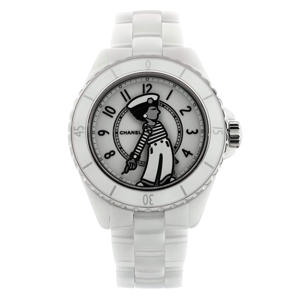 Chanel Mademoiselle J12 La Pausa Automatic Watch Ceramic and Stainless  Steel 38 267838364