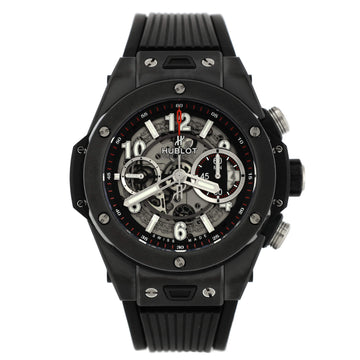 Hublot Big Bang Unico Chronograph Automatic Watch Titanium and Rubber with Ceramic 45
