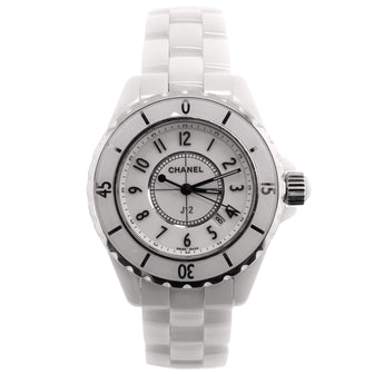 Chanel J12 Quartz Watch Ceramic and Stainless Steel 33