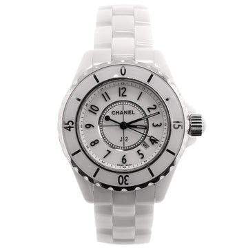 Chanel J12 Quartz Watch Ceramic and Stainless Steel 33