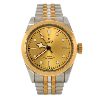 Tudor Heritage Black Bay Automatic Watch Stainless Steel and Yellow Gold 41