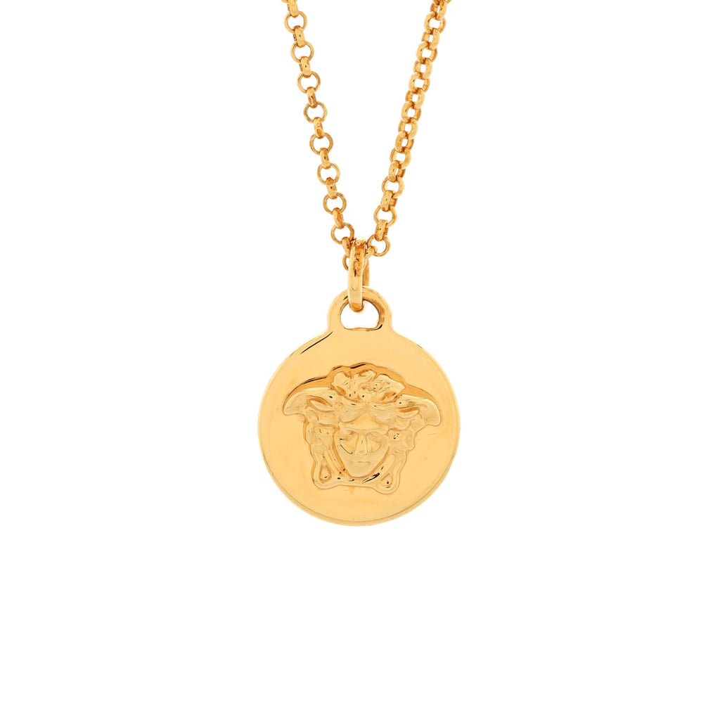Versace Medusa Pendant Necklace Metal 267857