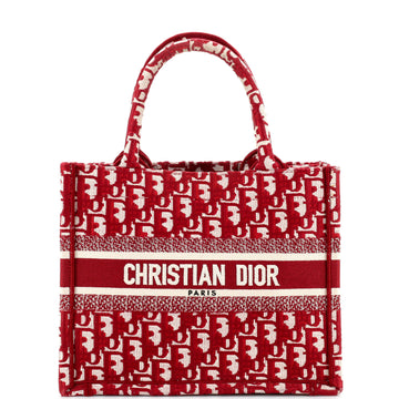 Christian Dior Book Tote Oblique Canvas Small