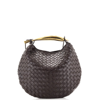 Bottega Veneta Sardine Top Handle Bag Intrecciato Nappa Medium