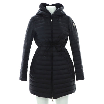 Moncler Women's Barbel Long Coat Quilted Polyamide with Down