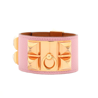 Hermes Collier de Chien Bracelet Leather