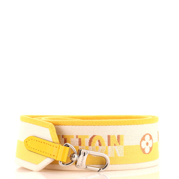 Louis Vuitton Logo Shoulder Strap Jacquard Wide