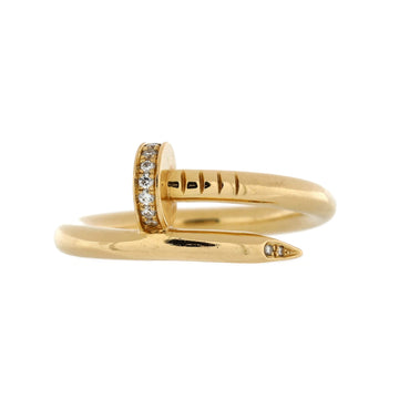 Cartier Juste un Clou Ring 18K Yellow Gold and Diamonds