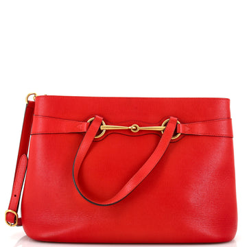 Gucci Bright Bit Convertible Tote Leather Medium