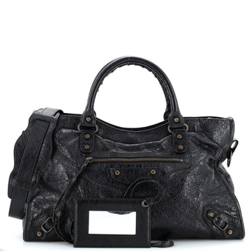 Balenciaga City Classic Studs Bag Leather Medium