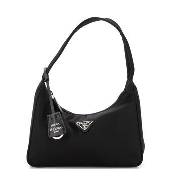 Prada Re-Edition 2000 Hobo Tessuto Mini